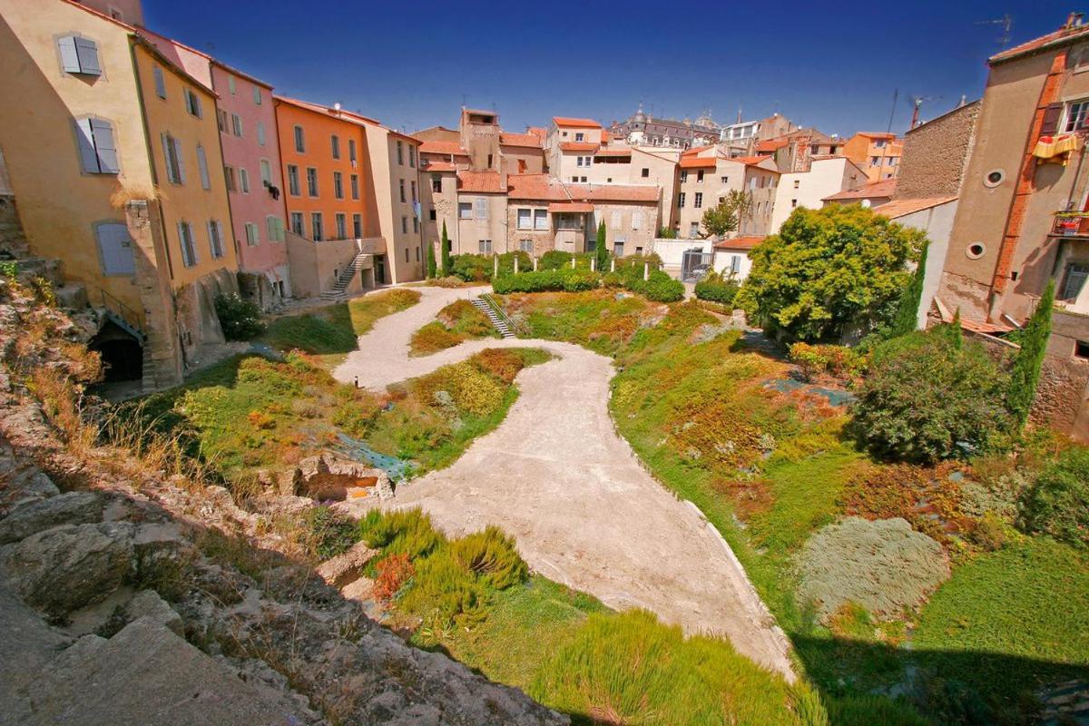 Saëns 03-T2 avec garage privé optionnel-Centre historique et plages à 16km ! Béziers Exterior foto